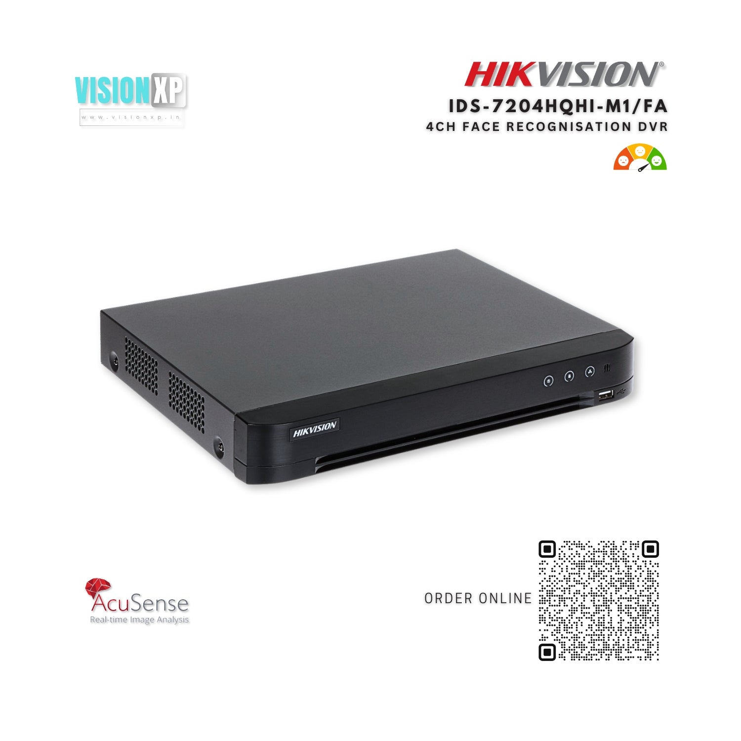 Hikvision iDS-7204HQHI-M1/FA 4Ch Face Recognisation DVR Hikvision iDS-7204HQHI-M1/FA 4Ch Face Recognisation DVR